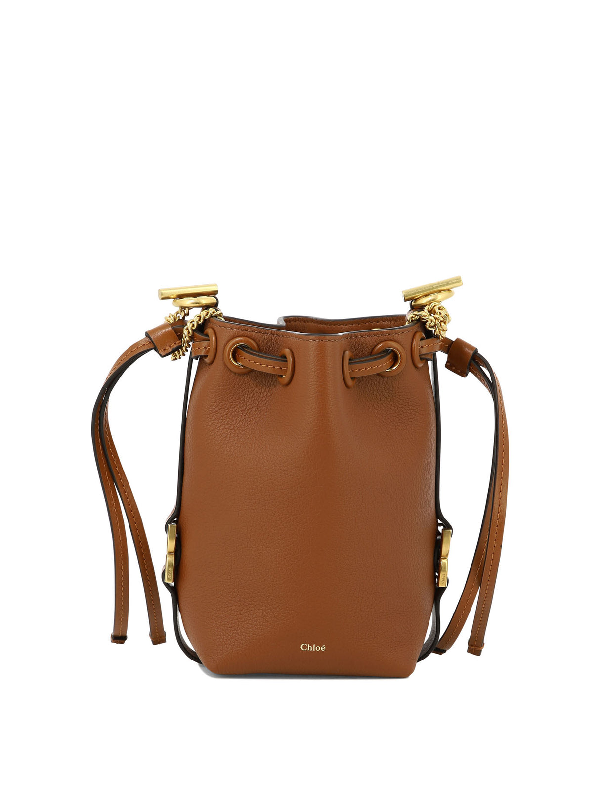 CHLOÉ Stylish 24SS Brown Shoulder Bag for Women