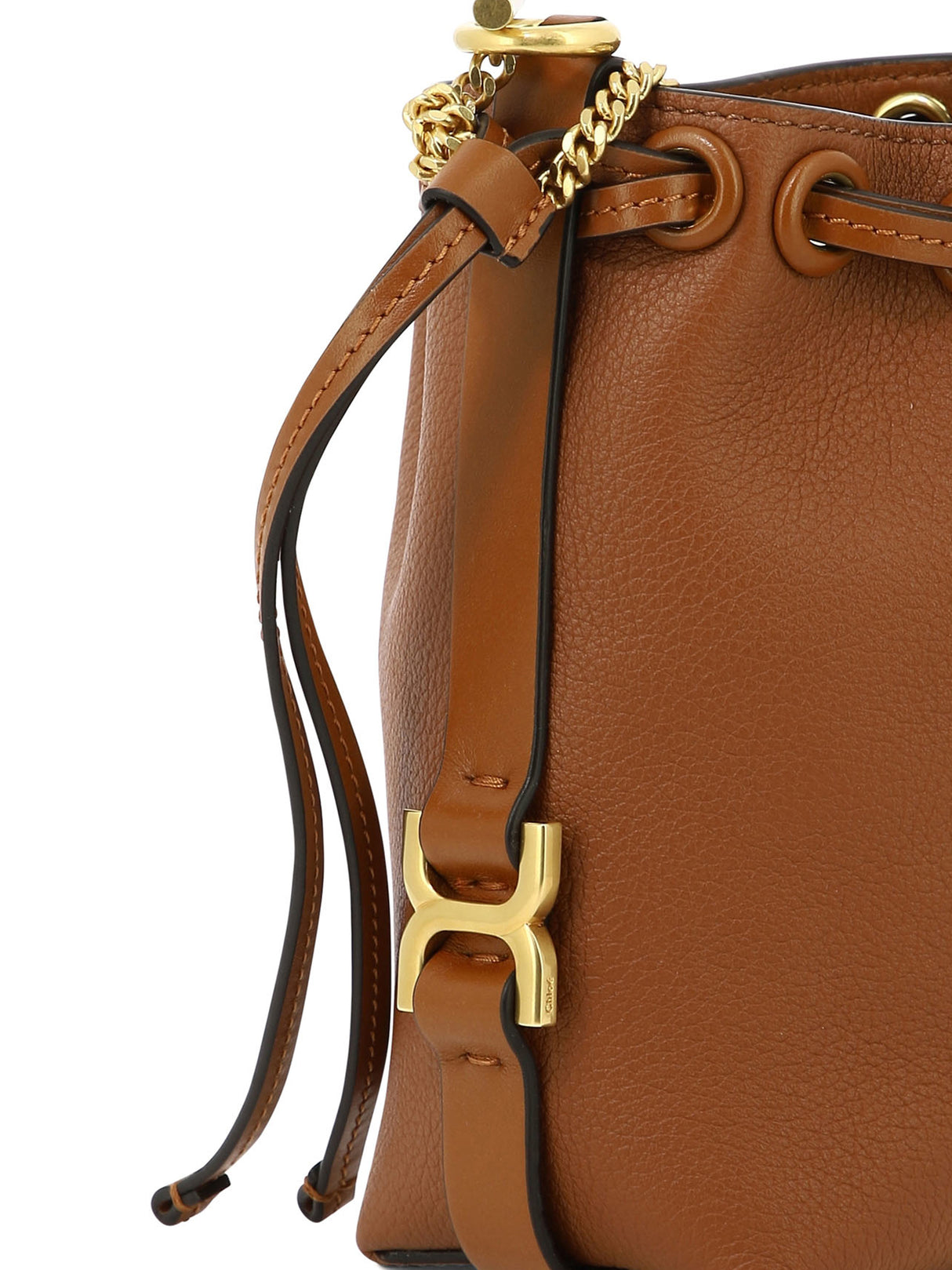 CHLOÉ Stylish 24SS Brown Shoulder Bag for Women