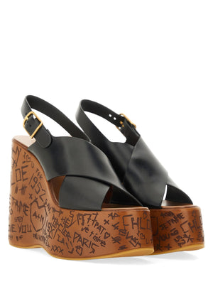 CHLOÉ Elegant Leather Sandal for Women