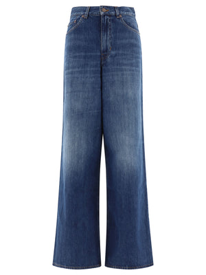 CHLOÉ High-Rise Wide-Leg Palazzo Jeans