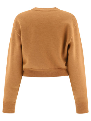 CHLOÉ Oversized Beige Wool Sweater