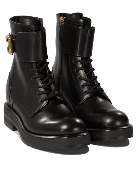 CHLOÉ Elegant Leather Ankle Boots for Women