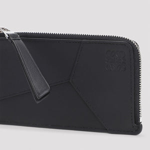 LOEWE Puzzle Edge Mini Wallet with Coin and Card Holder - W:15CM H:8.6CM D:1CM