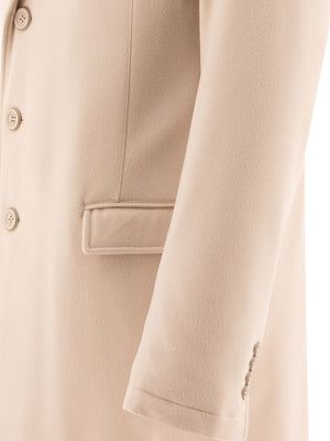 HERNO Classic Beige Wool Jacket with Natural Insulation