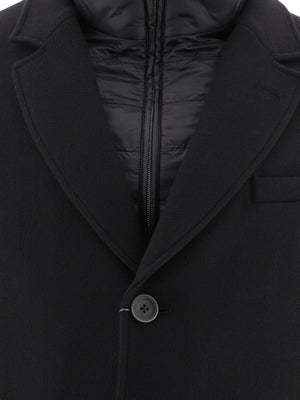 HERNO Quilted Wool-Blend Jacket with Long Sleeves