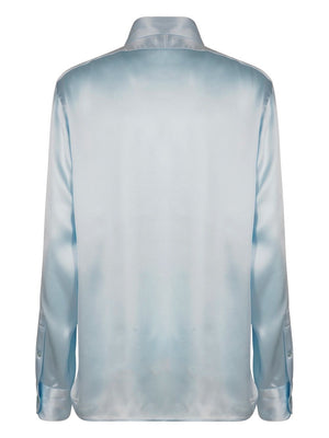 TOM FORD Charmeuse Silk Shirt for Women - Fall/Winter 2024