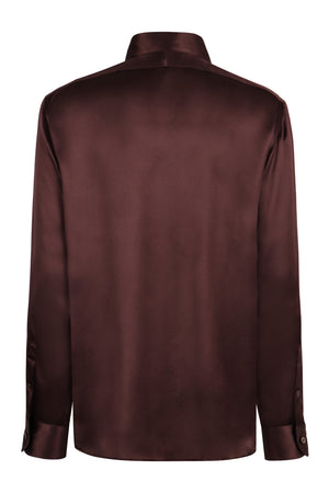 TOM FORD Luxurious Silk Satin Blouse