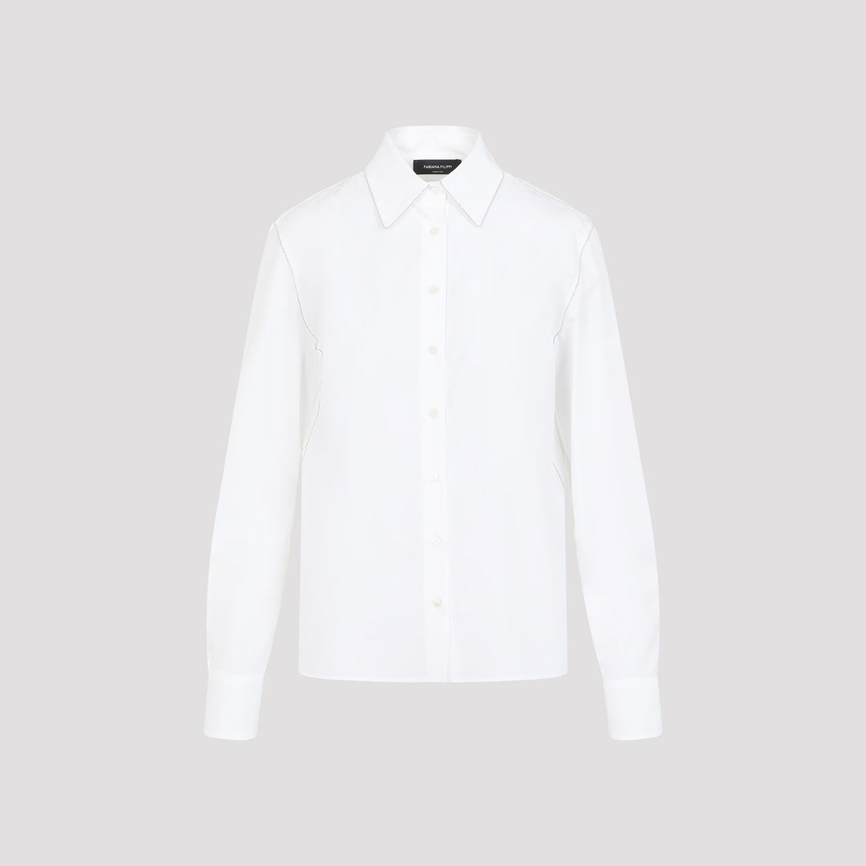 FABIANA FILIPPI Elegant White Cotton Shirt for Women