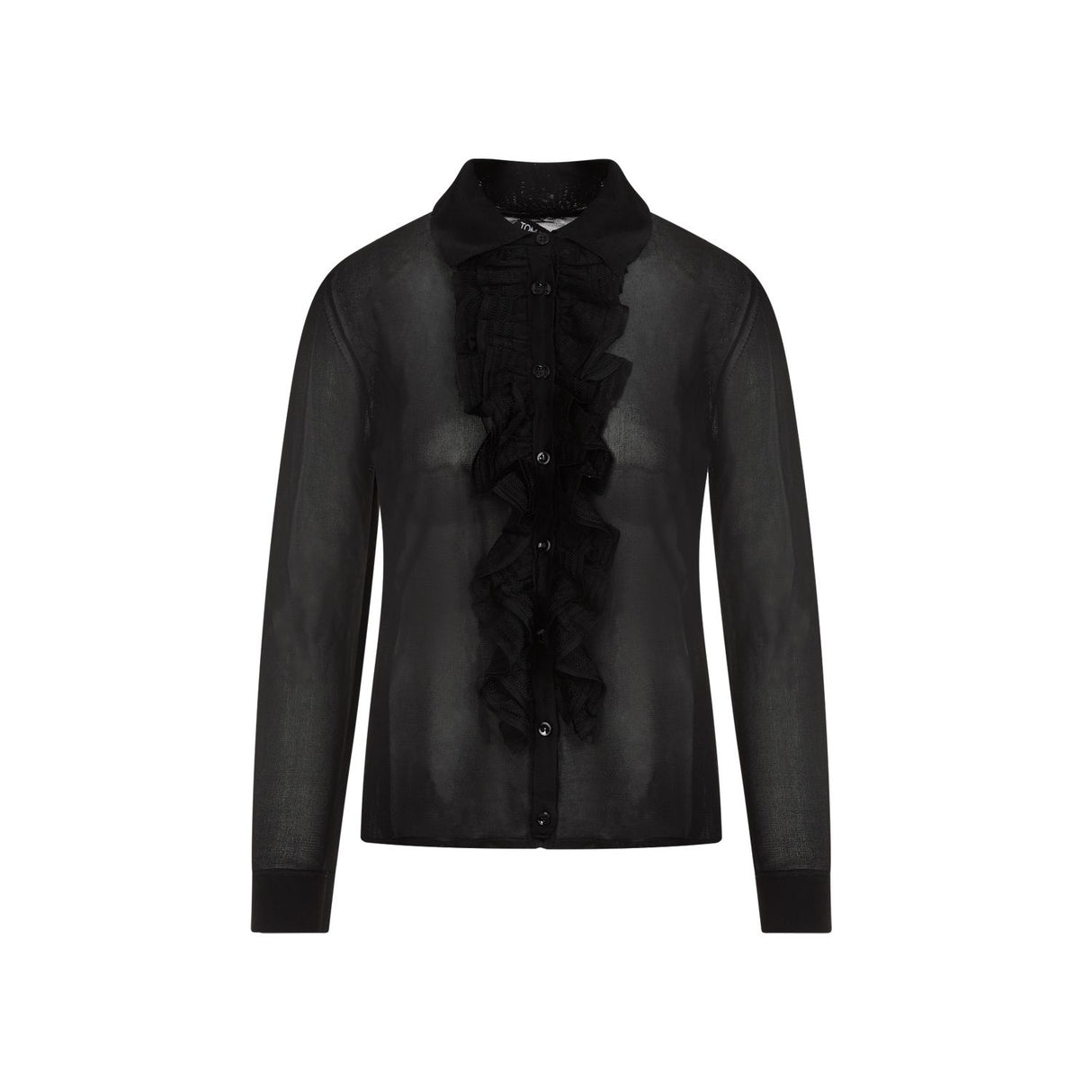 TOM FORD SS24 Black Viscose Shirt for Women