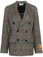 PIERRE LOUIS MASCIA Multicolour Wool Outerwear Jacket