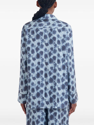 MARNI Stylish Printed Women's Silk Shirt