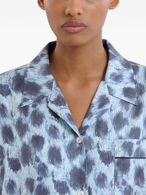 MARNI Stylish Printed Women's Silk Shirt