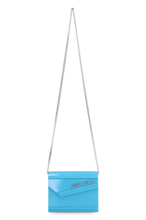 JIMMY CHOO Light Blue Acrylic Candy Clutch for Women - SS24