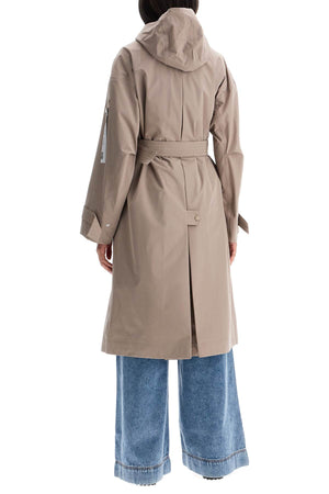 MAX MARA LEISURE Women's Waterproof Trench Jacket with Removable Vest