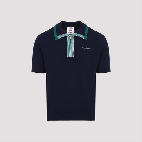 CASABLANCA Modern Tennis Polo for Men