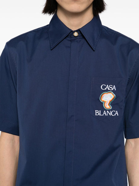 CASABLANCA Casual Essential T-shirt and Polo for Men - Spring Summer 25