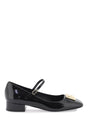 DOLCE & GABBANA Chic Brushed Leather Mary Jane Pumps