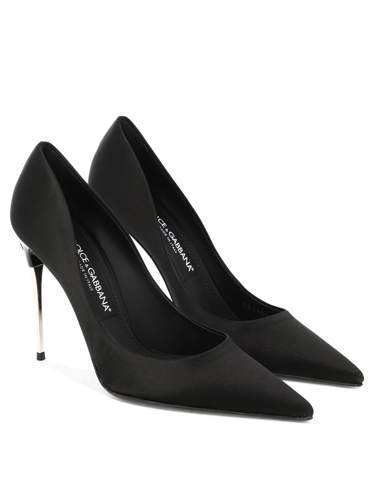 Elegant Black Satin Pumps for Women - SS24 Collection