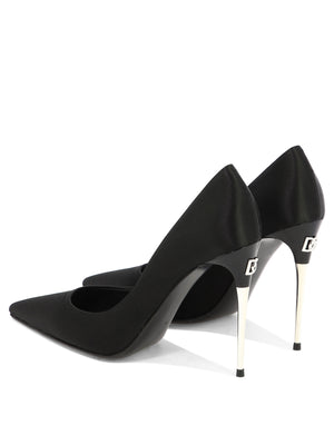 Elegant Black Satin Pumps for Women - SS24 Collection