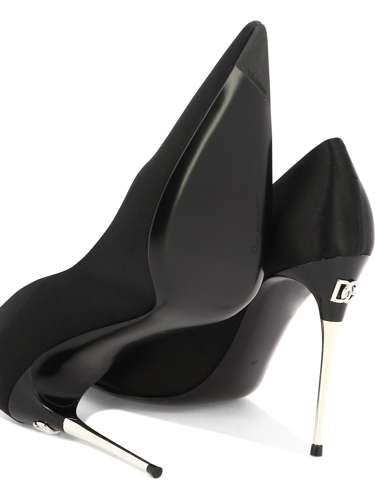 Elegant Black Satin Pumps for Women - SS24 Collection