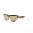 DIOR Sleek Women's Sunglasses with Brown Mirror Lenses