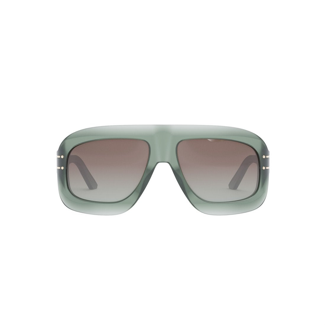 DIOR Dark Havana and Blue Women's Sunglasses