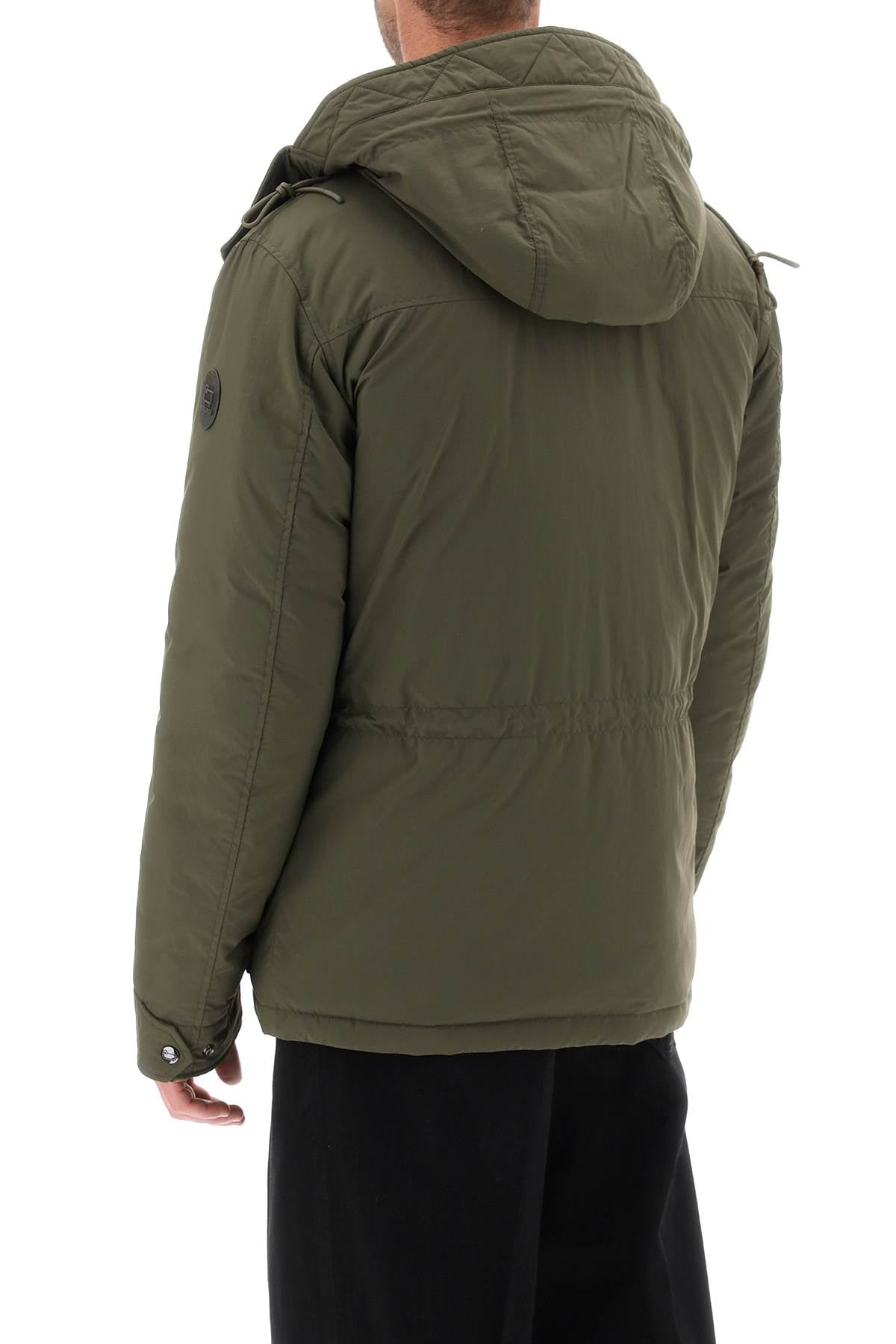 WOOLRICH Men's Green Aleutian Padded Jacket for FW23