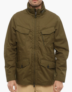 WOOLRICH Men's Olive Utility Field Jacket