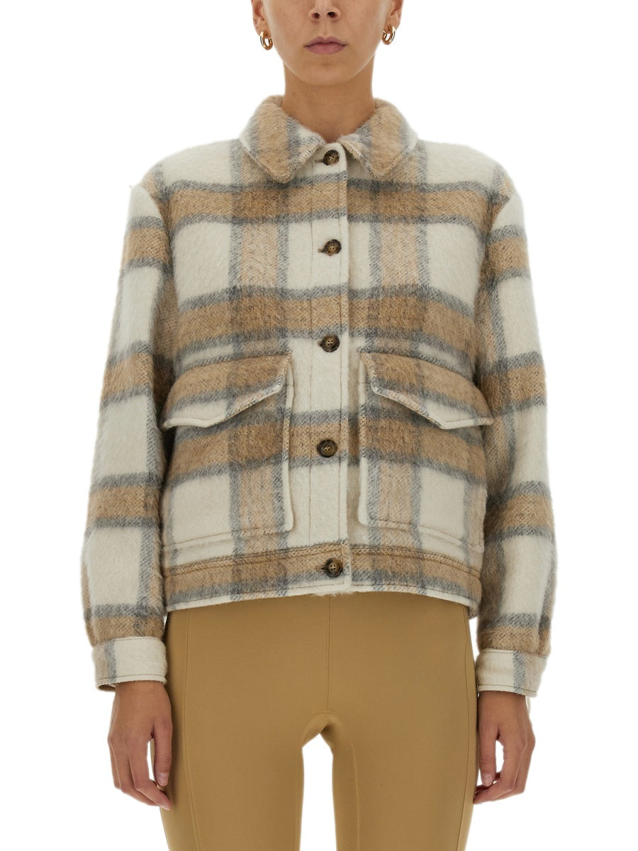 WOOLRICH Classic Wool Jacket for Women - Front Button Closure