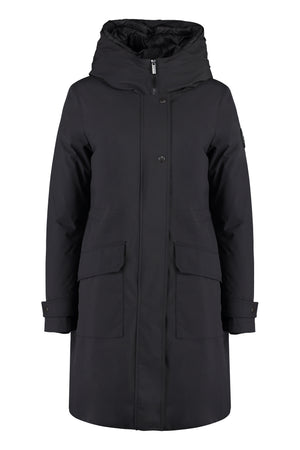 WOOLRICH Military Technical Parka Jacket with Removable Down Jacket for Women - Suitable for Medium-Cold Weather