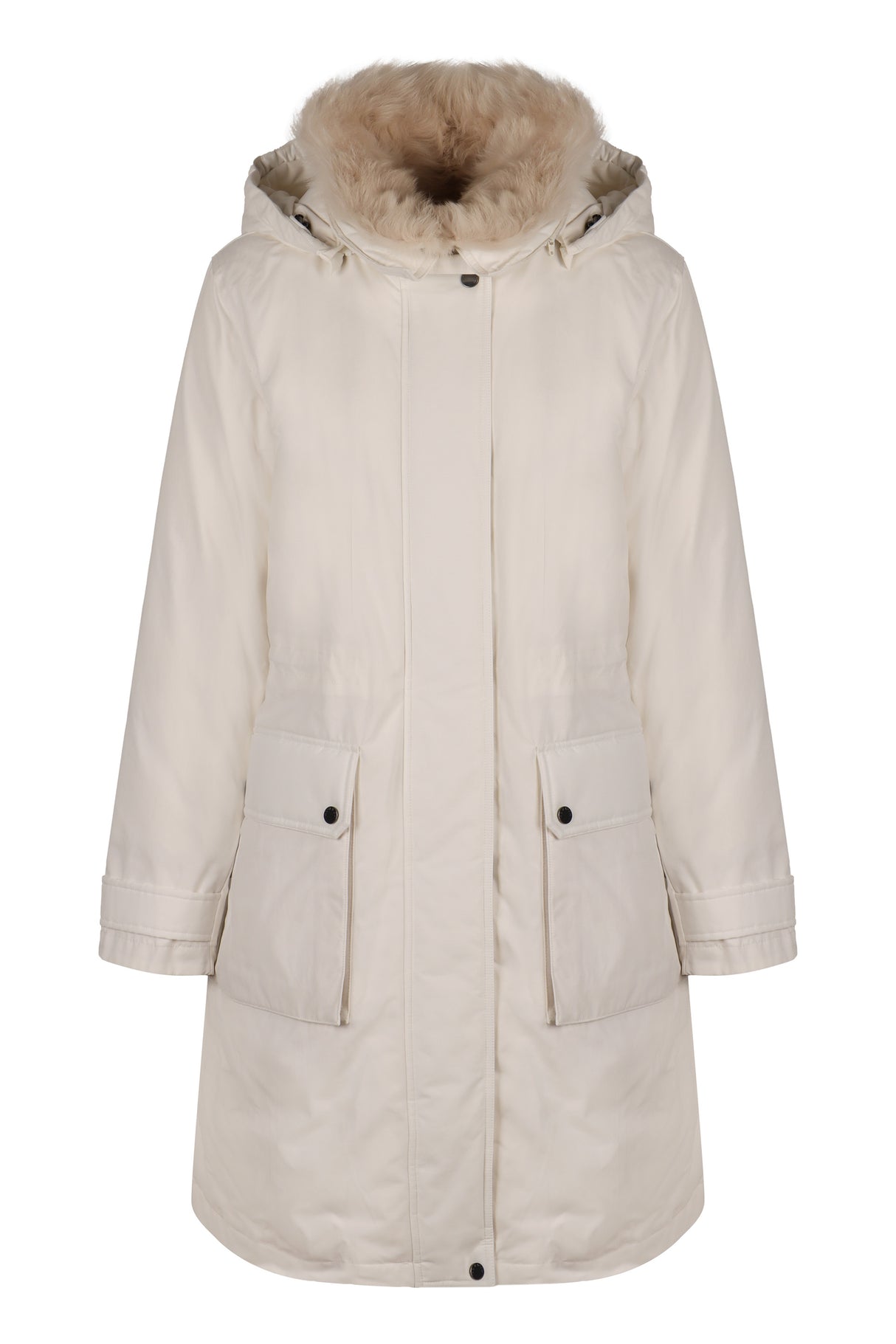 WOOLRICH Technical Fabric Parka Jacket for Women - FW24