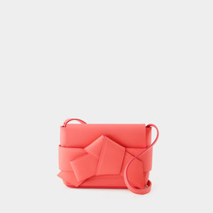 ACNE STUDIOS Luxurious Pink Calfskin Wallet on Chain for Women with Multifunctional Straps