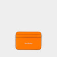 ACNE STUDIOS Unisex Mini Leather Card Holder