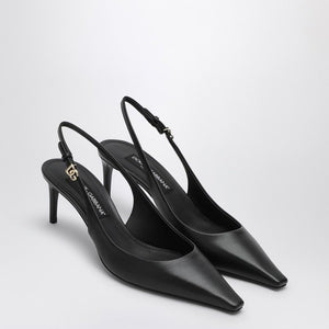 DOLCE & GABBANA Elegant Leather Slingback Pumps for Women