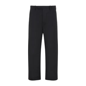 CRAIG GREEN Men's Black Uniform Leg Trousers for FW23