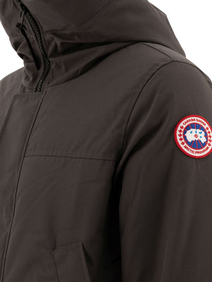 CANADA GOOSE Men's Regular Fit Long Sleeve Parka Jacket