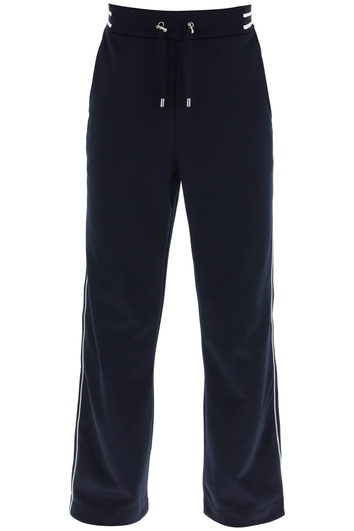 BALMAIN Fashionable Navy Joggers for Men