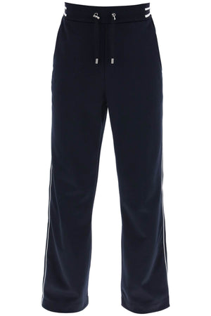 BALMAIN Fashionable Navy Joggers for Men