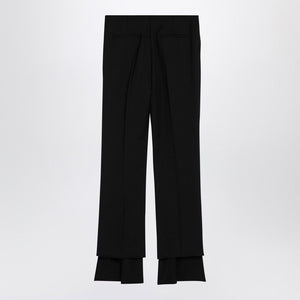 CHLOÉ Asymmetrical Wool Trousers for Women