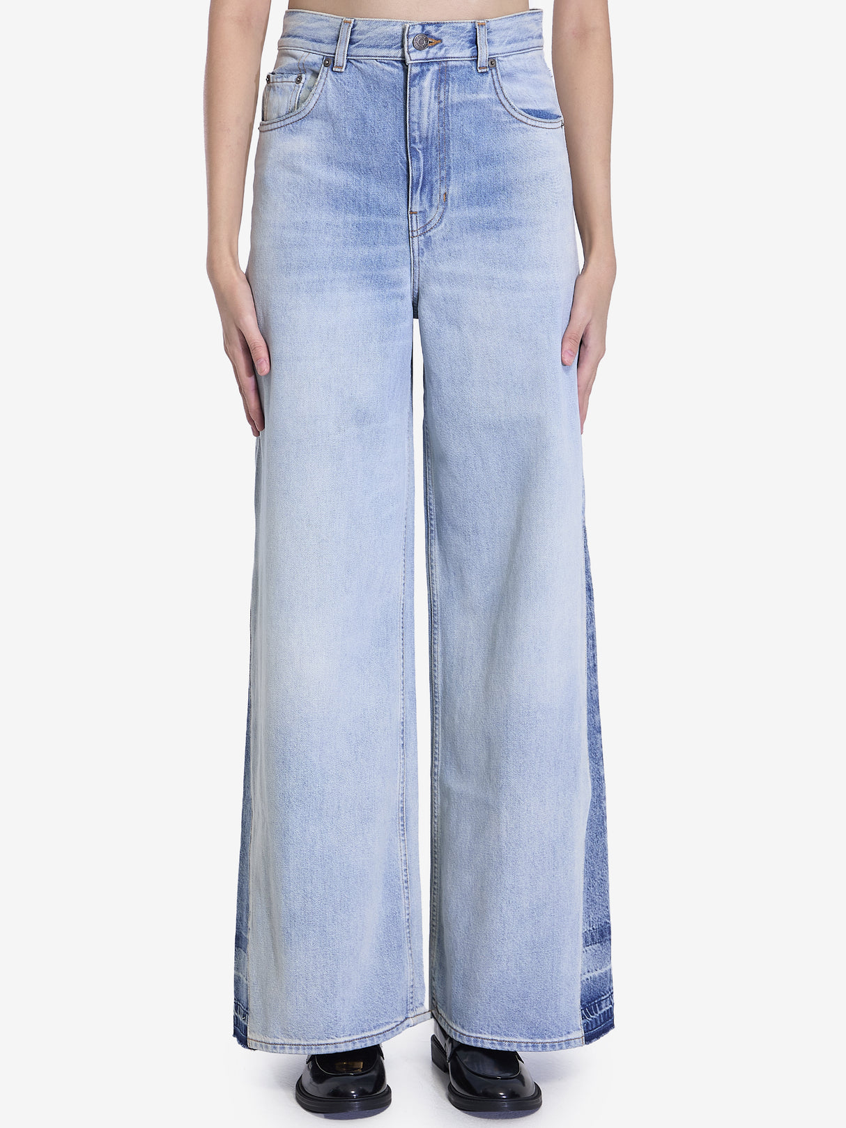 CHLOÉ High-Waisted Wide-Leg Palazzo Jeans