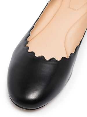 CHLOÉ Elegant Leather Ballet Flats for Women