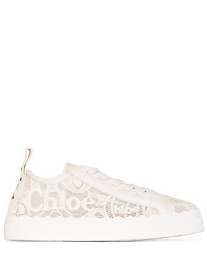 CHLOÉ Elegant Leather Sneakers for Women