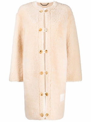 CHLOÉ FW21 Light Camel Women's Leather Jacket - Refined and Luxurious