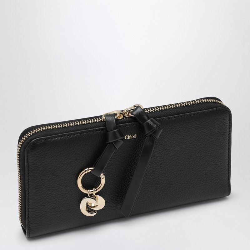 CHLOÉ Mini Black Zipped Wallet