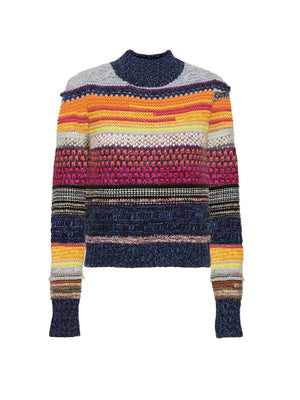 CHLOÉ Multicolored Cashmere Pullover for Women - FW22