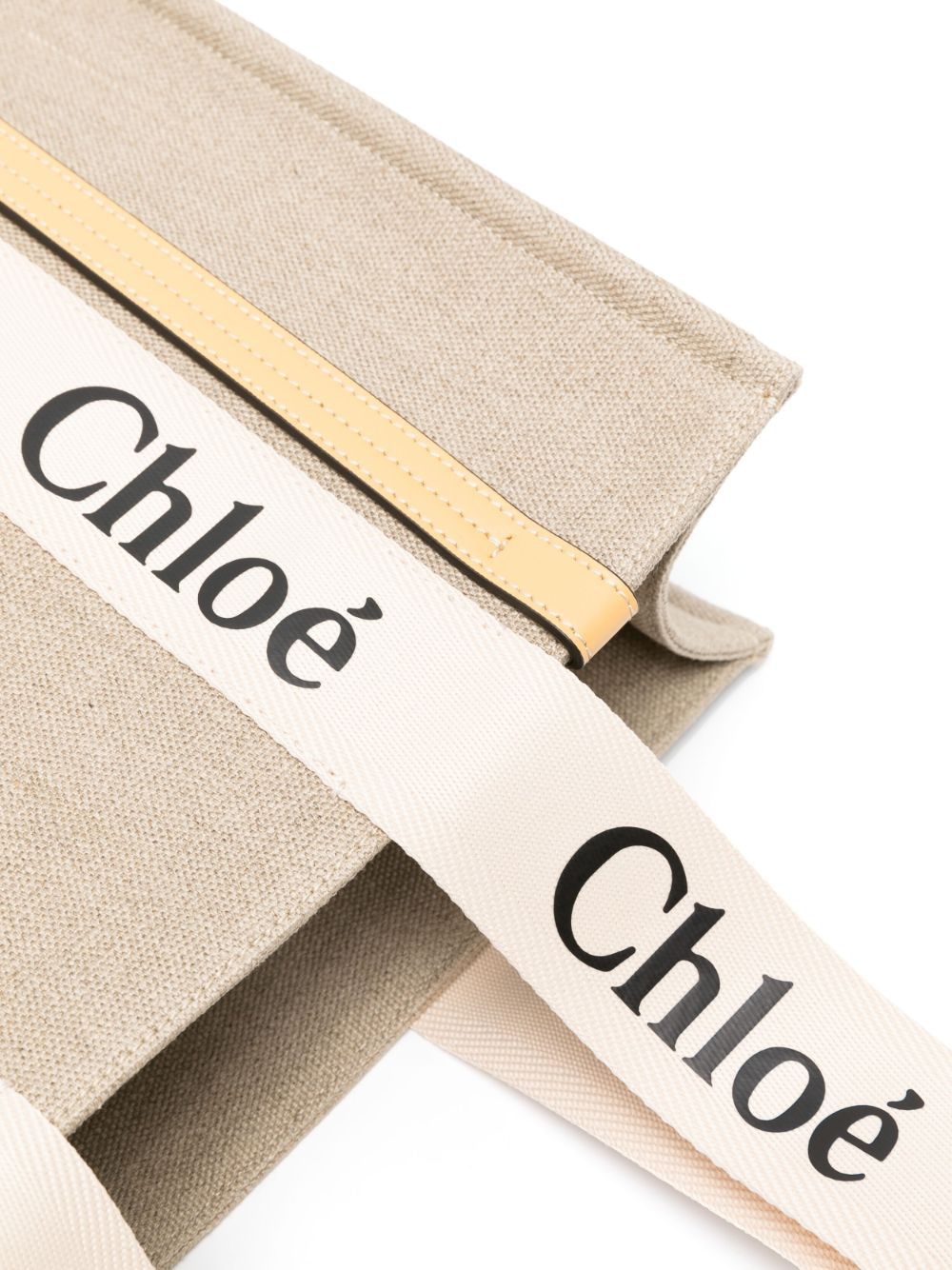 CHLOÉ Woody Mini Handbag (W:36CM H:28CM D:12CM)