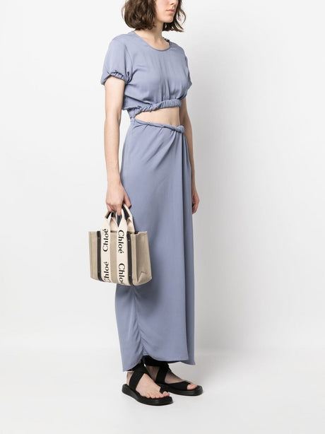 CHLOÉ Elegant Monogrammed Tote Handbag for Fashionable Women