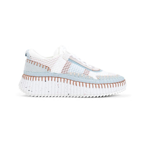 CHLOÉ Recycled Net Chunky Sneakers for Women