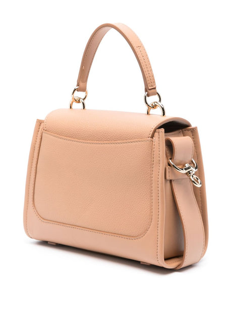 CHLOÉ Women's Mini Tess Tan Leather Handbag - Spring/Summer 2024