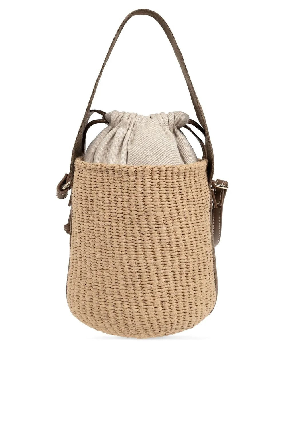 CHLOÉ Mini Woven Basket Handbag